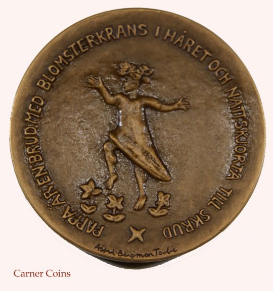 Evert Taube 12 Marts 1890 – Bronze