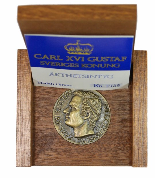 Carl XVI Gustav Coronation 1973 – Bronze