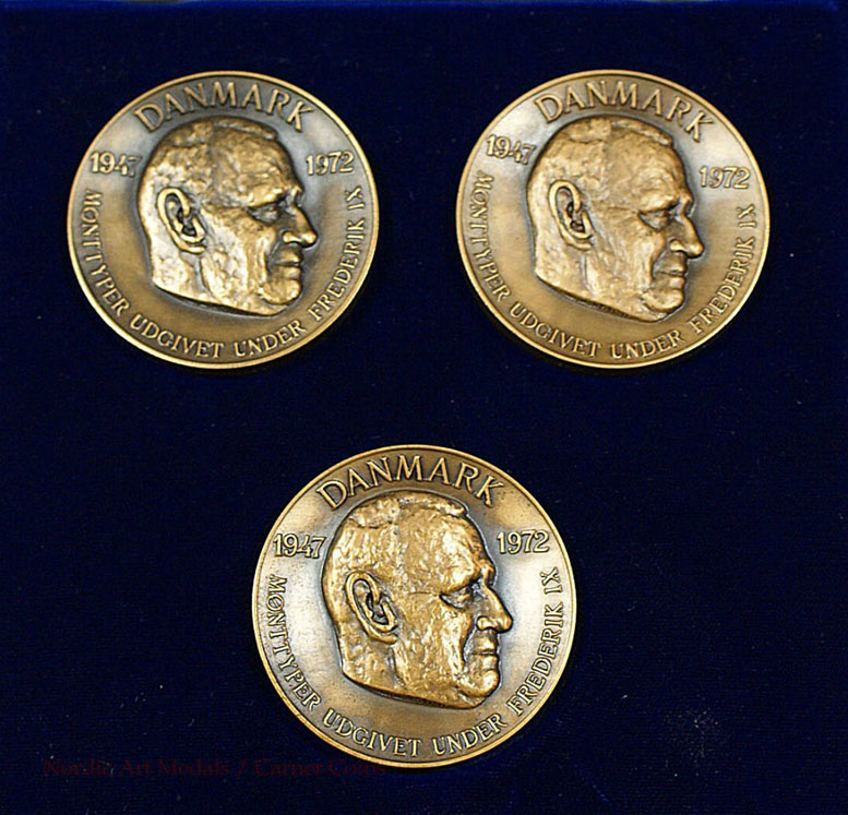 Coins published under King Frederik IX. 1976