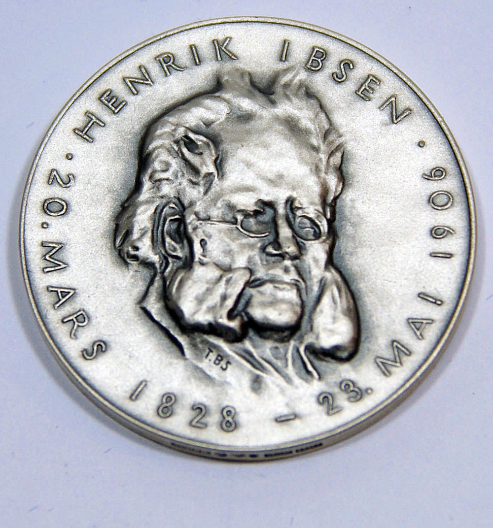 Henrik Ibsen – 150th birthday Silver