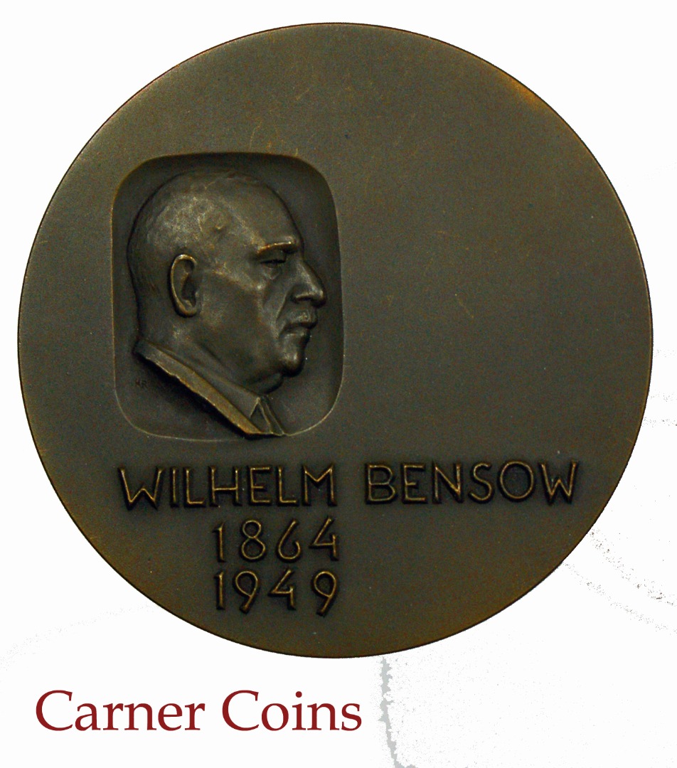Memorial medal 100th anniversary of Wilhelm Bensow 1964 – HK 11