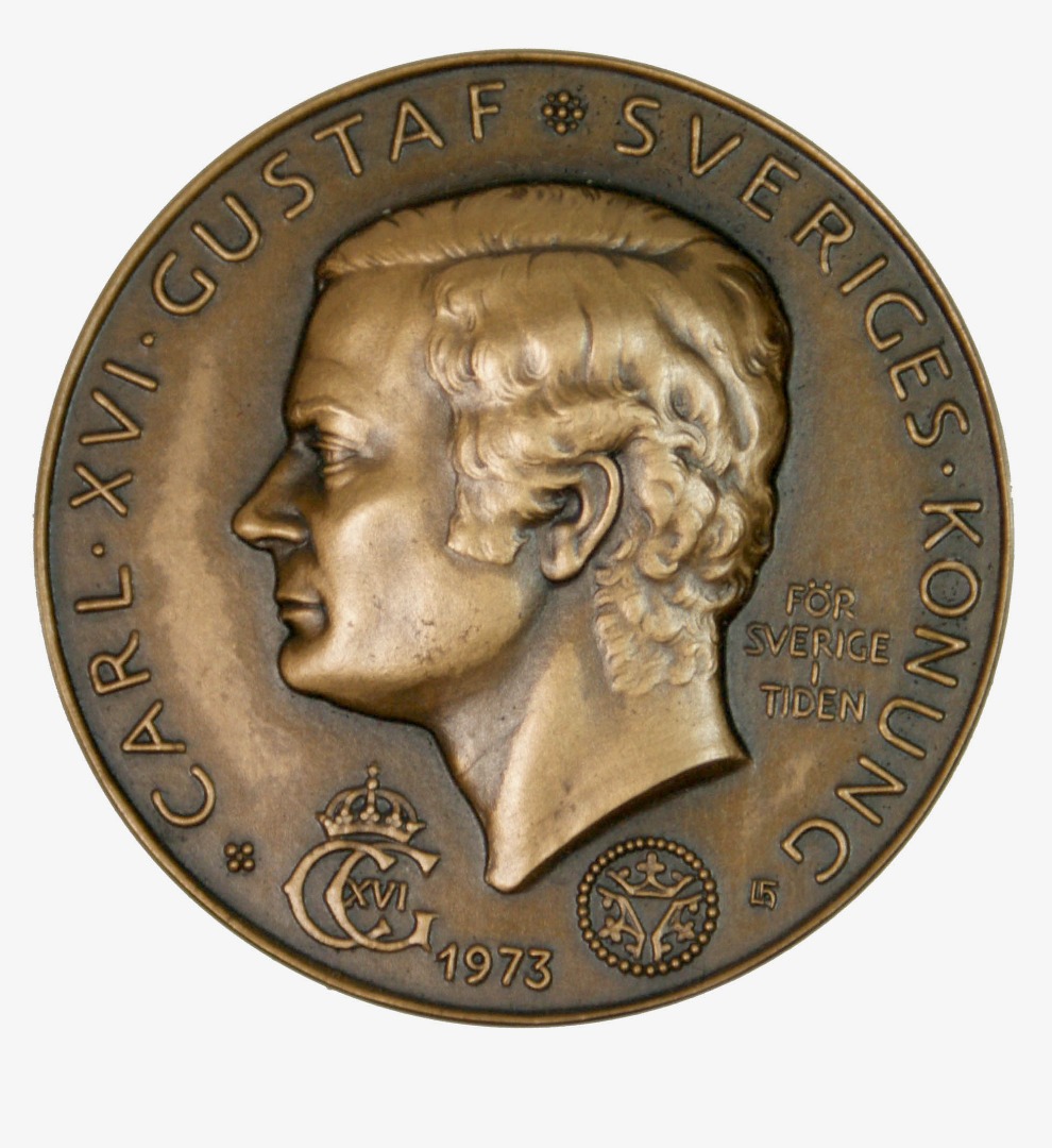 Tronskiftesmedaljen, svenska numismatiska föreningen