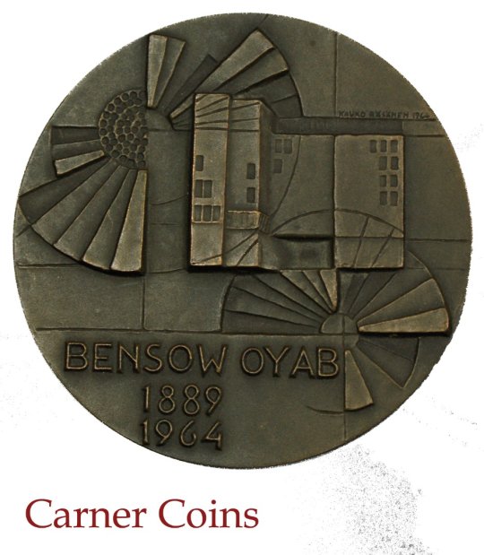 Memorial medal 100th anniversary of Wilhelm Bensow 1964 – HK 11