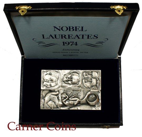 1974 NOBEL PRIZE WINNER – Silver HK 64-69