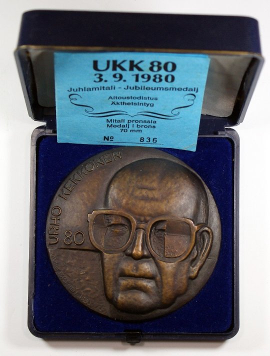 Urhu Kekkonen 1980 – Bronze HK 95