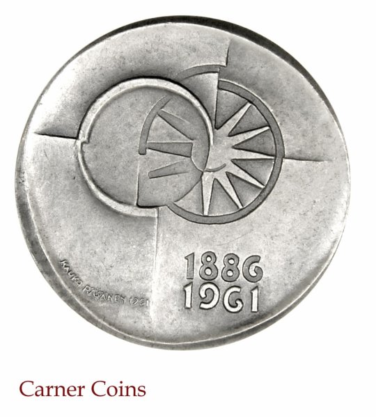 Postsparebanken, Postal savings bank, 1961 – HK 7 Silver