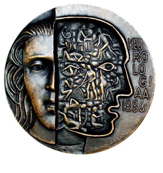 Commemorative medal for the 135th birthday of Ernst Alexander Homén 1986 - HK 122 