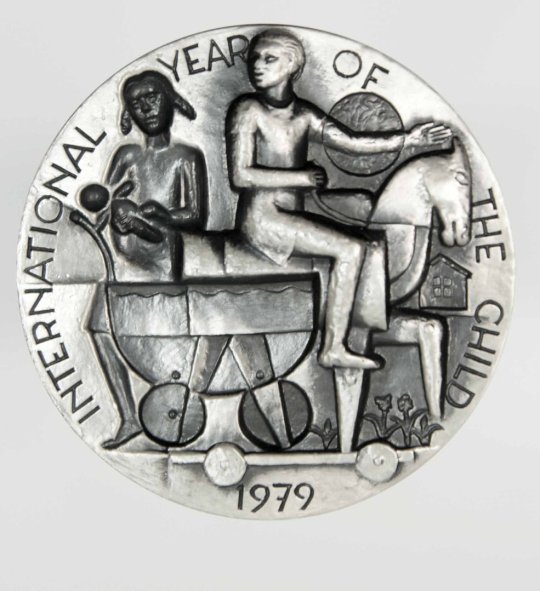 International year of the child Silver 1979 HK 90